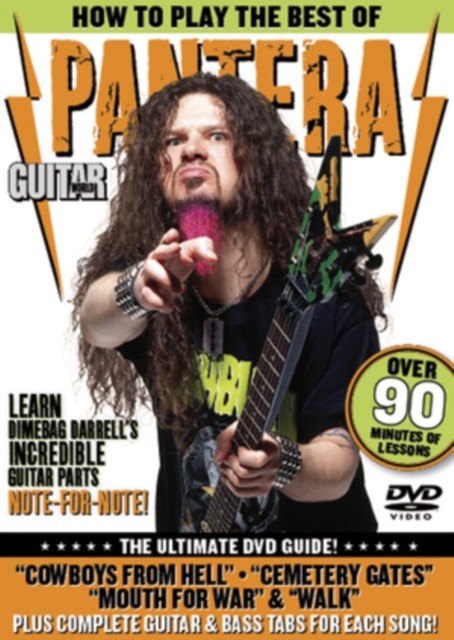 Guitar World: How to Play the Best of Pantera DVD
