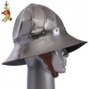 Karnevalový kostým Lord of Battles Burgundský železný klobouk 15. století