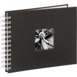 Hama album klasické spirálové FINE ART 24x17 cm, 50 stran, černá, bílé listy – Hledejceny.cz