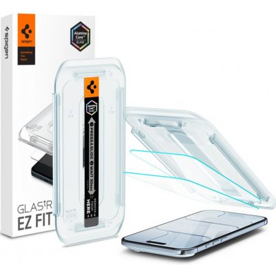 Spigen Glass tR EZ Fit 2 Pack, průhledný - iPhone 17 Air AGL09861 – Zboží Živě