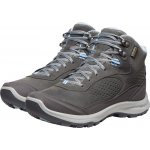 Keen Terradora Explorer Mid Wp Women steel grey/clear sky – Zboží Mobilmania