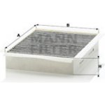 Filtr, vzduch v interiéru MANN-FILTER CUK 26 003 – Hledejceny.cz