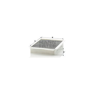 Filtr, vzduch v interiéru MANN-FILTER CUK 26 003 – Hledejceny.cz