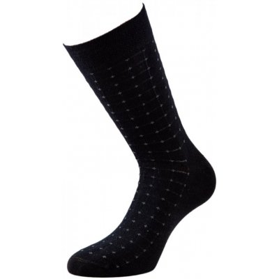 Společenské ponožky Cyril Bavlna Černá – Zboží Mobilmania