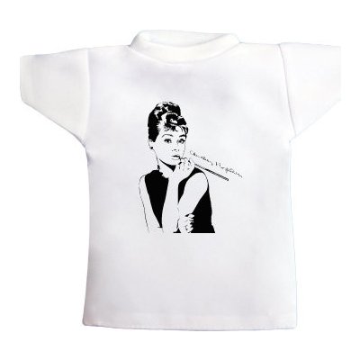 Tričko na láhev Audrey Hepburn – Zboží Mobilmania