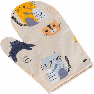 Bellatex Chňapka Adéla 28 x 18 cm 66/291 kočičky – Hledejceny.cz