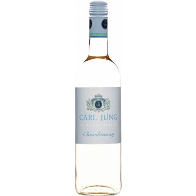Carl Jung Chardonnay Nealko 0,5% 0,75 l (holá láhev) – Zboží Dáma