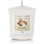Yankee Candle – votivní svíčka Soft Blanket (Jemná přikrývka), 49 g