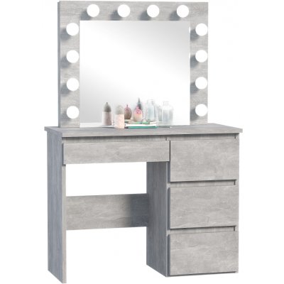 Bestent Toaletní stolek s LED zrcadlem Cleopatra Stone – Hledejceny.cz