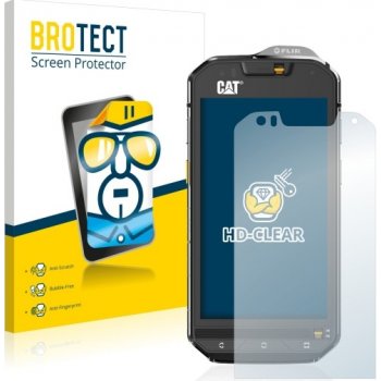 2x BROTECTHD-Clear Screen Protector Caterpillar Cat S60