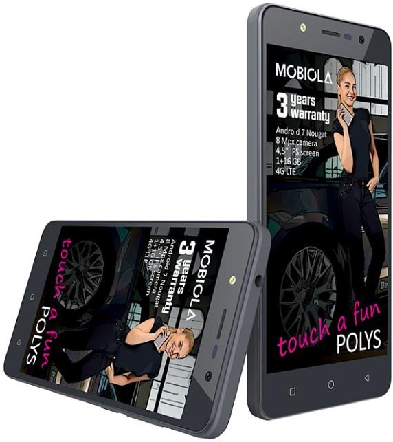 Mobiola Polys 1GB/16GB Dual SIM návod, fotka