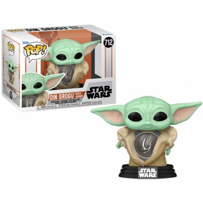 Funko Pop! 712 Star Wars The Mandalorian Din Grogu with Armor – Zboží Dáma
