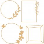 Papero amo ♥ vyřezávací šablony piknik na louce Rámečky #4 – Hledejceny.cz