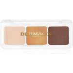 Dermacol Compact Trio paletka očních stínů 3 Golden Sands 4,2 g – Zboží Dáma