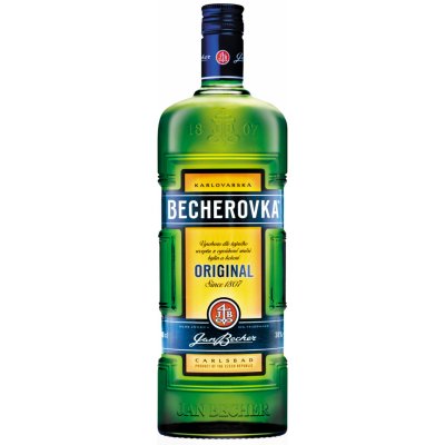 Becherovka 38% 1 l (set) – Hledejceny.cz