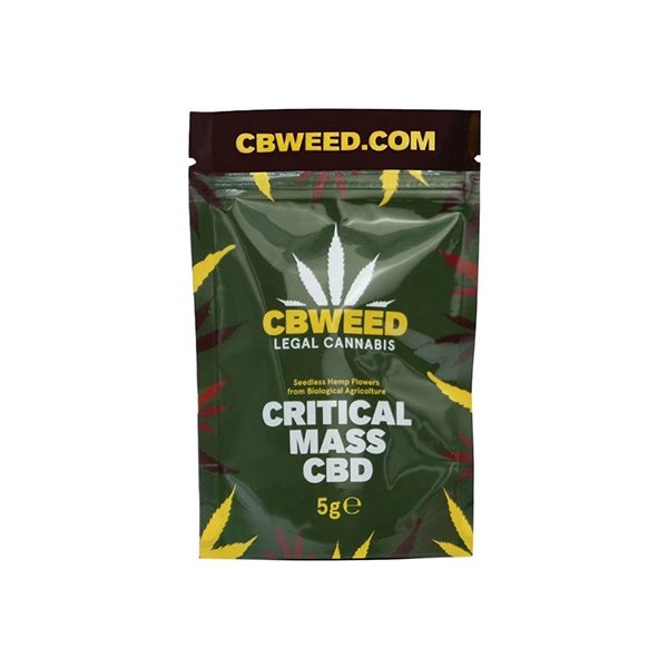 Květy konopí CBWEED Critical Mass CBD 0,3 % THC 2 g
