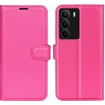 Litchi knížkové pouzdro na Realme C71 - rose – Zboží Živě