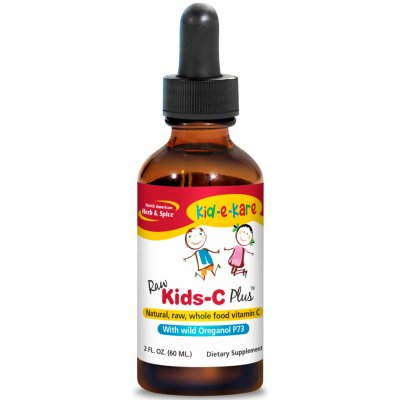 North American Herb & Spice Tekutý vitamin C nejen pro děti KIDS-C Plus 60 ml