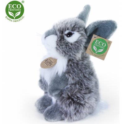 Eco-Friendly Rappa zajíc šedý stojící 20 cm – Zbozi.Blesk.cz