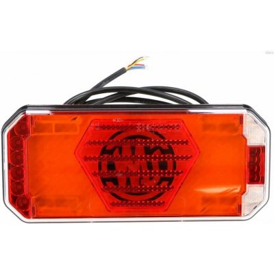 Sdružená lampa LED 12-24V 5-funkční levá Was 2572L – Hledejceny.cz