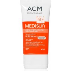 ACM Medisun minerální hydratační tónovací krém SPF 50+ odstín Light Tint 40 ml