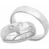 Prsteny Aumanti Snubní prsteny 78 Stříbro bílá