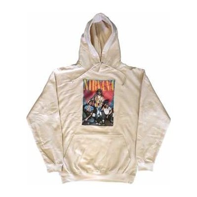 Nirvana Unisex Pullover Hoodie: Trapper Hat Mono Logo