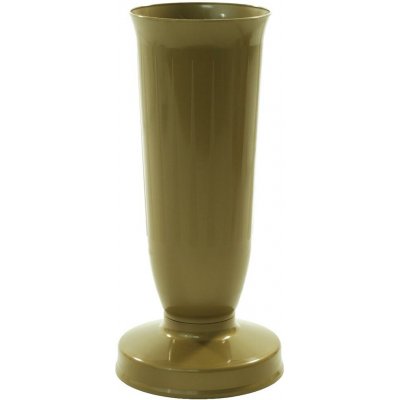 VÁZA ZATÍŽENÍM 26cm ZLATÁ – Hledejceny.cz