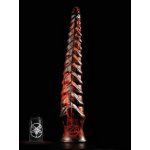 Twisted Beast Asmodeus Inferno Large prémiové silikonové dildo s Vac U Lock 62 x 4,8 - 11,5 cm – Hledejceny.cz