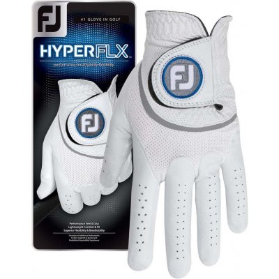 FootJoy HyperFlx Mens Golf Glove Bílá Levá XL – Hledejceny.cz