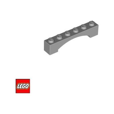 LEGO® 92950 KLENBA 1x6 Světle-Šedá – Hledejceny.cz