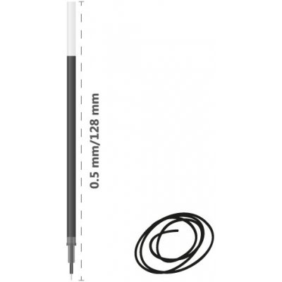 Jell Zone Náplň gelová DONG-A JellZone 0.5mm / černá 31 black 448732 – Zboží Živě