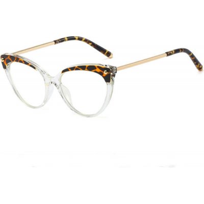 Techsuit Reflex TR90 Cat Eye F93308 čiré / leopardí – Zboží Mobilmania
