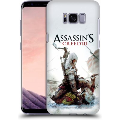 Zadní obal pro mobil Samsung Galaxy S8 - HEAD CASE - Assassins Creed III - Connor sekyra (Plastový kryt, obal, pouzdro na mobil Samsung Galaxy S8 - Herní motiv - Assassins Creed 3 - Connor válečník)