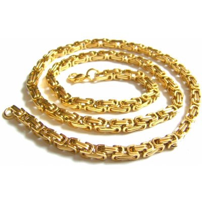 Steel Jewelry Řetízek pozlacený z chirurgické oceli NH131203 – Sleviste.cz