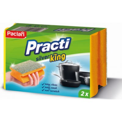 SILVER KING Kuchyňské houbičky s drátěnkou 2ks – Zboží Dáma