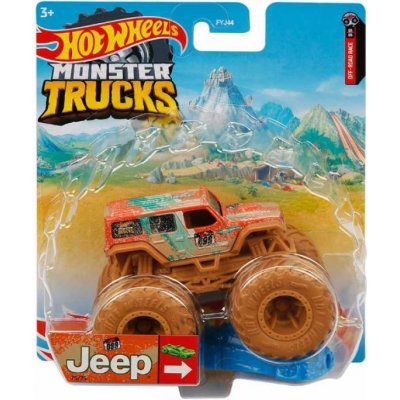 Mattel Hot Weels® Monster Trucks Kaskadérské kousky Jeep 099 – Hledejceny.cz