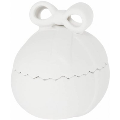 Storefactory Velikonoční dekorace LUNDBY 11 cm, bílá barva, porcelán – Hledejceny.cz
