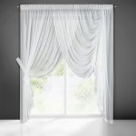 HOTOVÁ ZÁCLONA DEK 360X250 CM BÍLA – Zboží Mobilmania