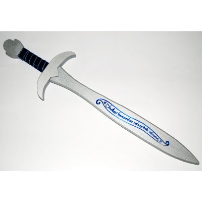 Wooden Knight s.r.o. Meč Hobit dřevěný stříbrný 55cm – Zboží Mobilmania