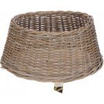 Home Styling Collection Kryt pod vánoční stromek, ratan, Ø 59 cm hnědý – Hledejceny.cz