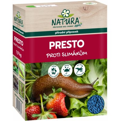 AGRO CS NATURA PRESTO na slimáky a plže 1,9 kg – Zboží Dáma