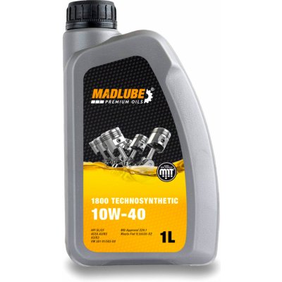 MadLube 1800 TechnoSynthetic 10W-40 1 l
