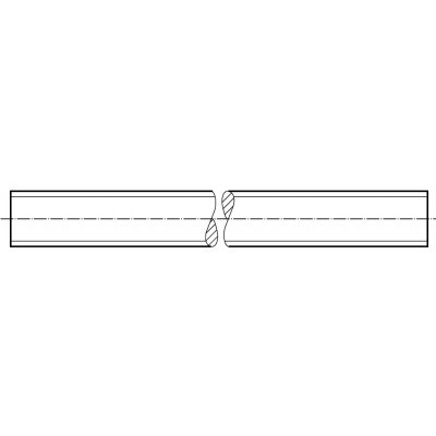 PROFISTYL DIN 975 závitová tyč délka 2METRY pev. 8.8 černá Varianta: DIN 975 tyč závitová pev. 8.8 délka 2metry bez PÚ M10 x 2000mm – Hledejceny.cz