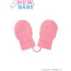 Kojenecká rukavice New Baby Dětské zimní rukavičky světle růžové