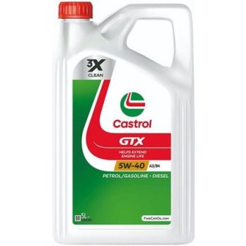 Castrol GTX High Mileage A3/B4 5W-40 5 l