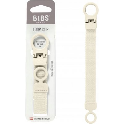 Bibs klip na dudlík Loop Ivory – Hledejceny.cz