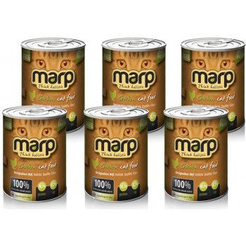 Marp Holistic Chicken pro kočky s kuřecím 6 x 400 g