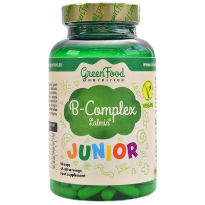 GreenFood Nutrition Junior B-Komplex Lalmin® 90 kapslí – Hledejceny.cz