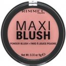 Tvářenka Rimmel London Maxi Blush tvářenka 006 Exposed 9 g